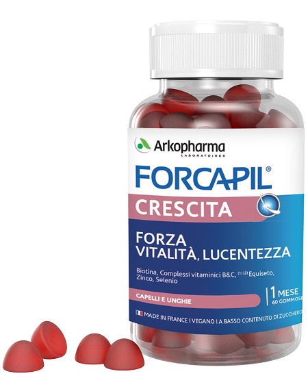 FORCAPIL CRESCITA 60 GOMMOSI - doctorpill.it