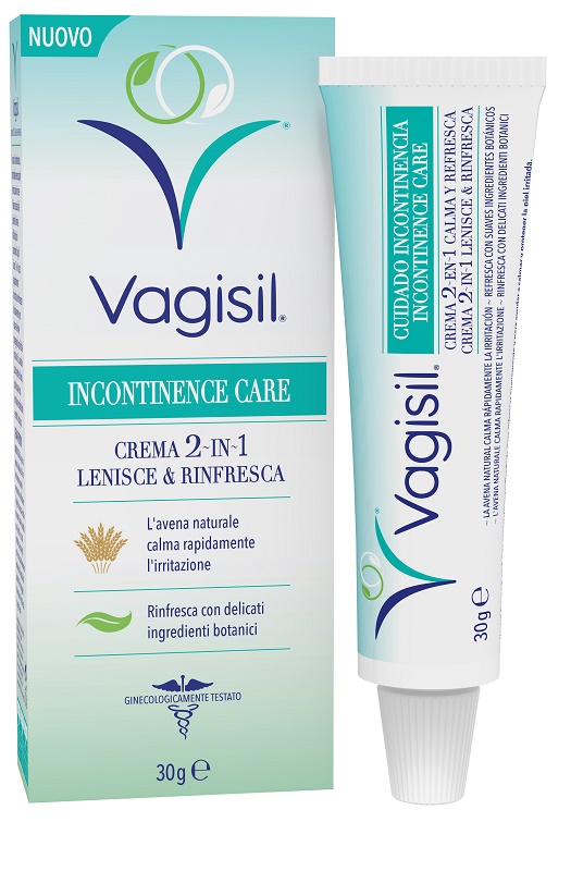 VAGISIL INCONTINENCE CARE CREMA 2IN1 LENISCE & RINFRESCA 30 G - doctorpill.it