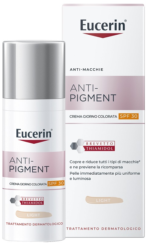 EUCERIN ANTI-PIGMENT GIORNO SPF30 COLORATO LIGHT 50 ML - doctorpill.it