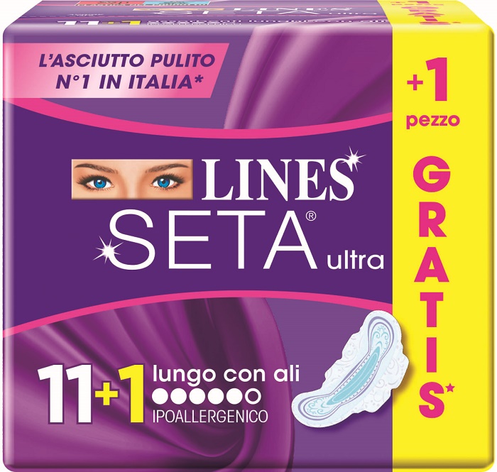 LINES SETA ULTRA LUNGO ALI CP 11+1 GRATIS - doctorpill.it