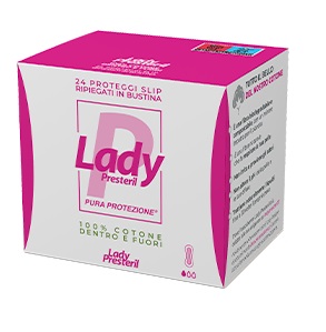 LADY PRESTERIL PROTEGGI SLIP RIPIEGATI BIODEGRADABILI 24 PEZZI - doctorpill.it