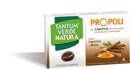 TANTUM VERDE NATURA 15 PASTIGLIE LIQUIRIZIA - doctorpill.it