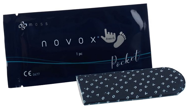 NOVOX TOUCH POCKET MEDICAZIONE POLIURETANO MATRICE OLEICA RILASCIO ROS COPRIDITO TAGLIA L 1 PEZZO - doctorpill.it