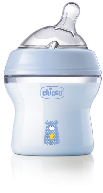 CHICCO BIBERON NAT FEEL PP 0M+ 150 ML BIMBO - doctorpill.it