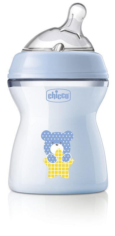 CHICCO BIBERON NAT FEEL PP 2M+ 250 ML BIMBO - doctorpill.it