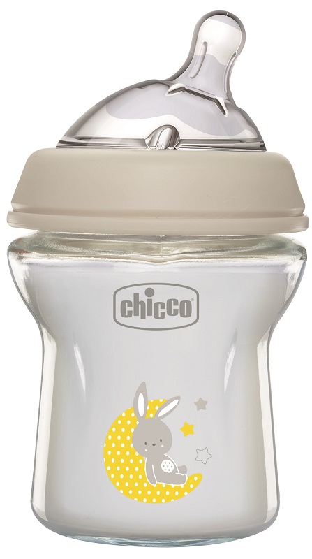 CHICCO BIBERON NAT FEEL VETRO 0M+ 150 ML - doctorpill.it