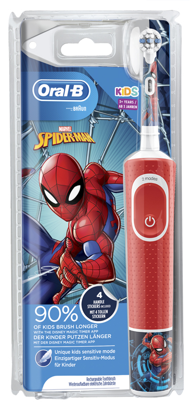 ORALB VITALITY KIDS SPIDERMAN SPAZZOLINO ELETTRICO - doctorpill.it