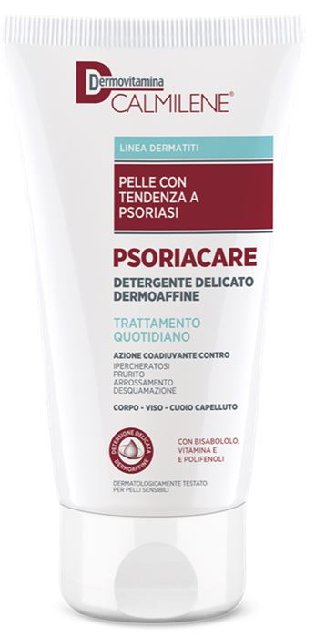 DERMOVITAMINA CALMILENE PSORIACARE DETERGENTE DELICATO DERMOAFFINE TRATTAMENTO QUOTIDIANO PER PELLE CON TENDENZA A PSORIASI 200 ML - doctorpill.it
