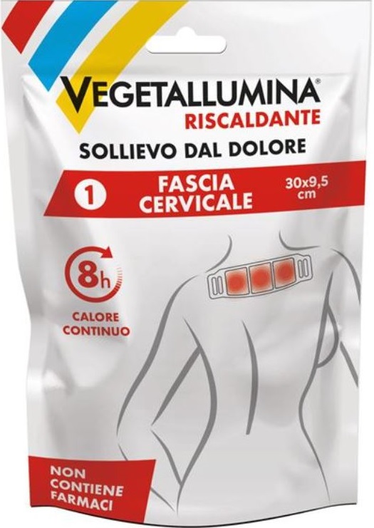 VEGETALLUMINA FASCIA CERVICALE RISCALDANTE 1 PEZZO - doctorpill.it