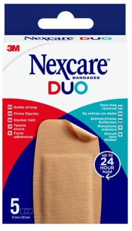 CEROTTO NEXCARE DUO MAXI 5 PEZZI - doctorpill.it