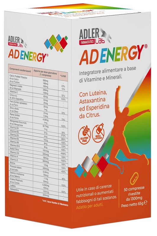 ADENERGY 50 COMPRESSE - doctorpill.it