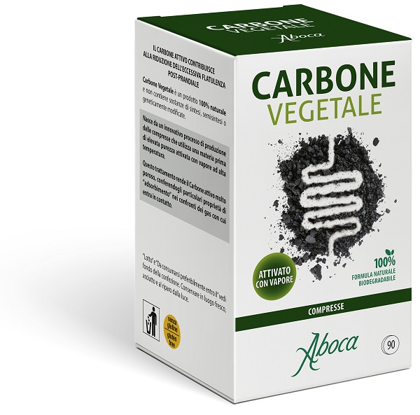 CARBONE VEGETALE 90 COMPRESSE - doctorpill.it