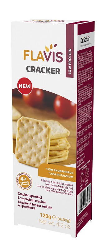 FLAVIS CRACKER APROTEICI 4 PORZIONI DA 30 G - doctorpill.it