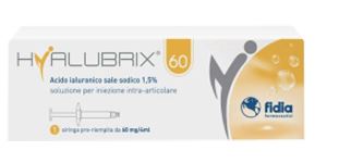 SIRINGA INTRA-ARTICOLARE HYALUBRIX 60 ACIDO IALURONICO 1,5% 60 MG 4 ML - doctorpill.it