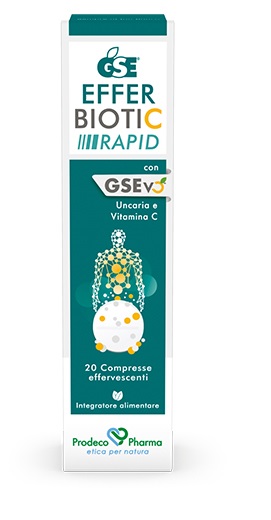 GSE EFFERBIOTIC RAPID 20 COMPRESSE - doctorpill.it