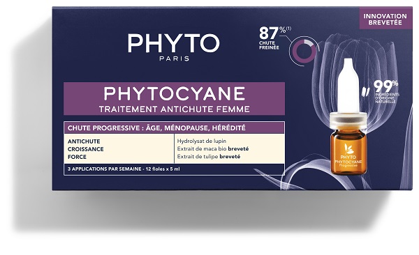 PHYTOCYANE FIALE DONNA CADUTA PROGRESSIVA 12 FIALE DA 5 ML - doctorpill.it