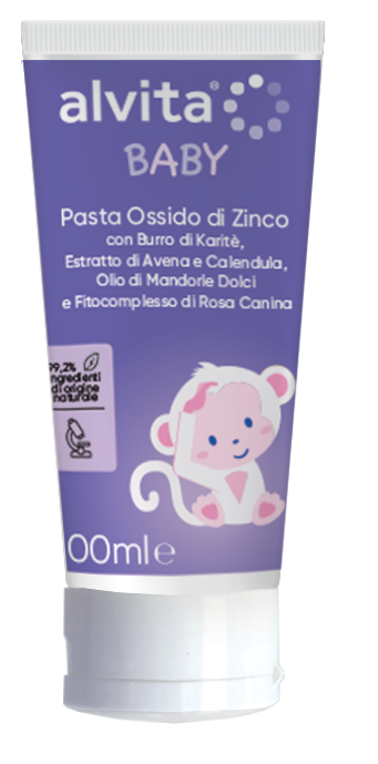 ALVITA BABY PASTA OSSIDO DI ZINCO 100 ML - doctorpill.it