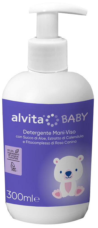 ALVITA BABY DETERGENTE MANI-VISO 300 ML - doctorpill.it