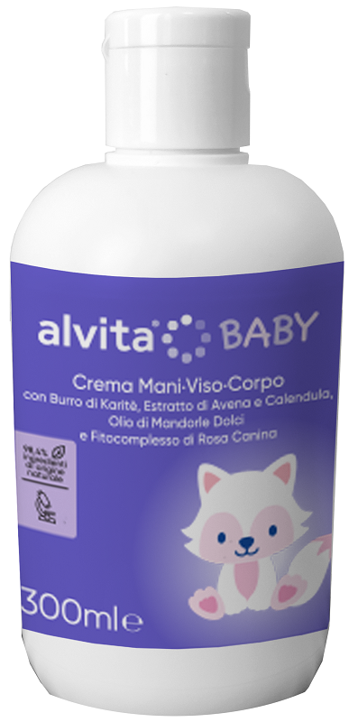ALVITA BABY CREMA VISO-CORPO 300 ML - doctorpill.it