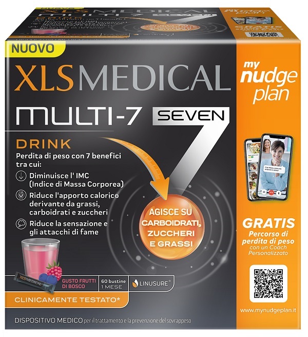 XLS MEDICAL MULTI7 DRINK 60 BUSTINE - doctorpill.it
