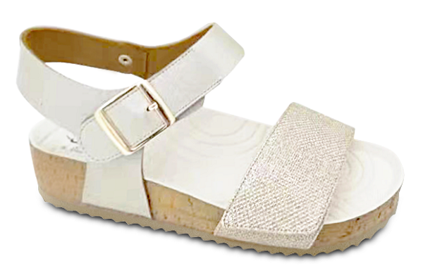 CALZATURA WOODSTOCK SANDAL PLATINO 37/38 PLANTARE INDOSSABILE 1 PAIO - doctorpill.it