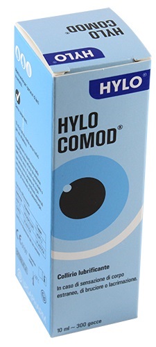 HYLO COMOD GOCCE OCULARI IALURONATO DI SODIO 1% FLACONCINO 10 ML - doctorpill.it