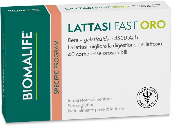 LATTASI FAST ORO 40 COMPRESSE - doctorpill.it