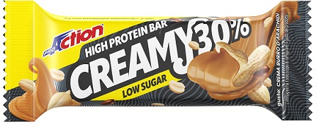 PROACTION CREAMY 30% BURRO ARACHIDI BARRETTA 35 G - doctorpill.it