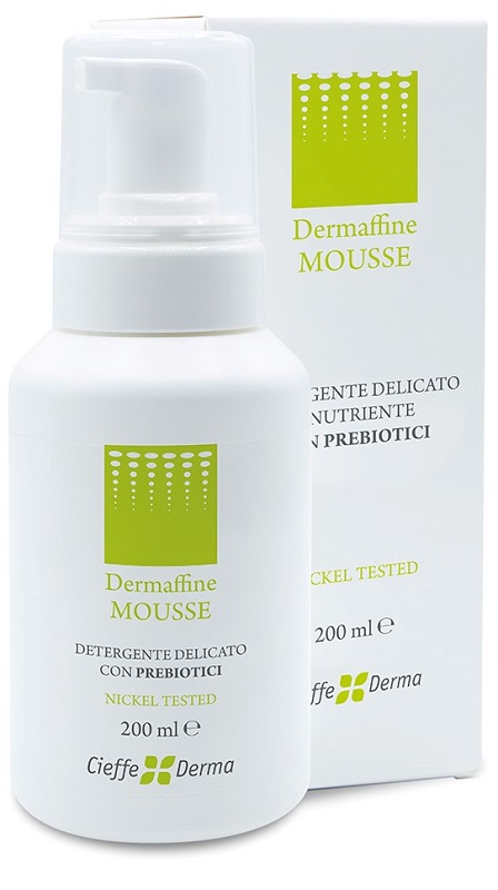 DERMAFFINE MOUSSE DETERGENTE DELICATO E NUTRIENTE CON PREBIOTICI 200 ML - doctorpill.it