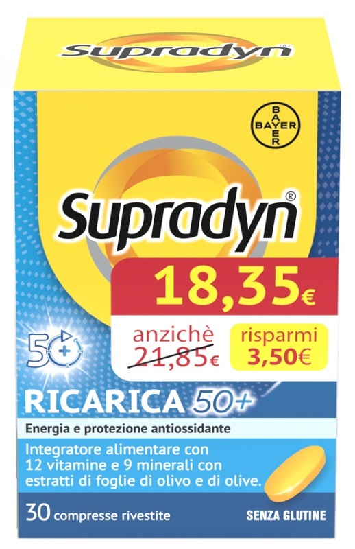 SUPRADYN RICARICA 50+ 30 COMPRESSE RIVESTITE PROMO - doctorpill.it