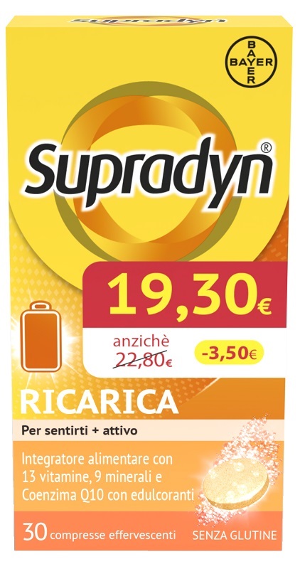 SUPRADYN RICARICA 30 COMPRESSE EFFERVESCENTI PROMO - doctorpill.it