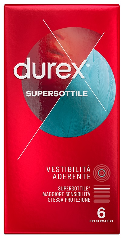 PROFILATTICO DUREX SUPERSOTTILE CLOSE FIT 6 PEZZI - doctorpill.it