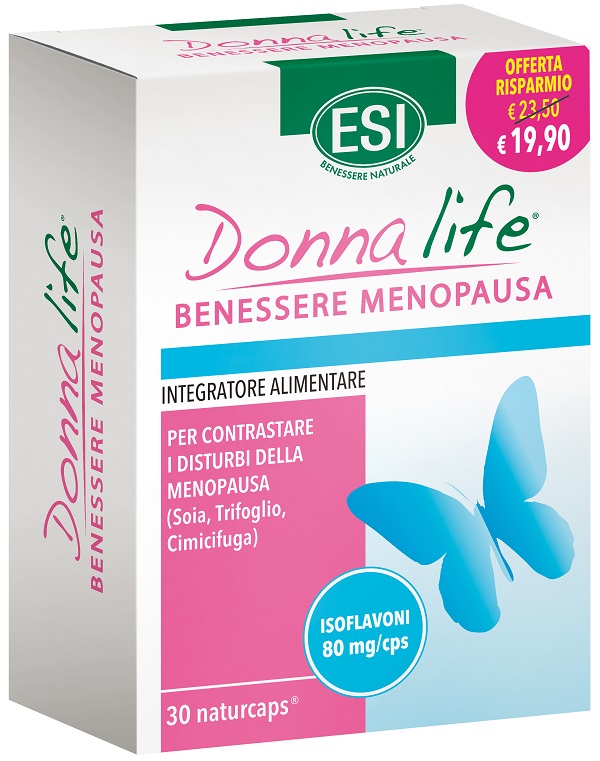 ESI DONNA LIFE MENOPAUSA OFFERTA 30 NATURCAPS - doctorpill.it