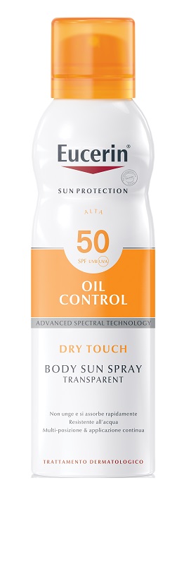 EUCERIN SUN SPRAY TOCCO SECCO SPF50 200 ML - doctorpill.it