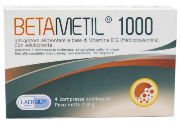 BETAMETIL 1000 4 COMPRESSE SUBLINGUALI - doctorpill.it