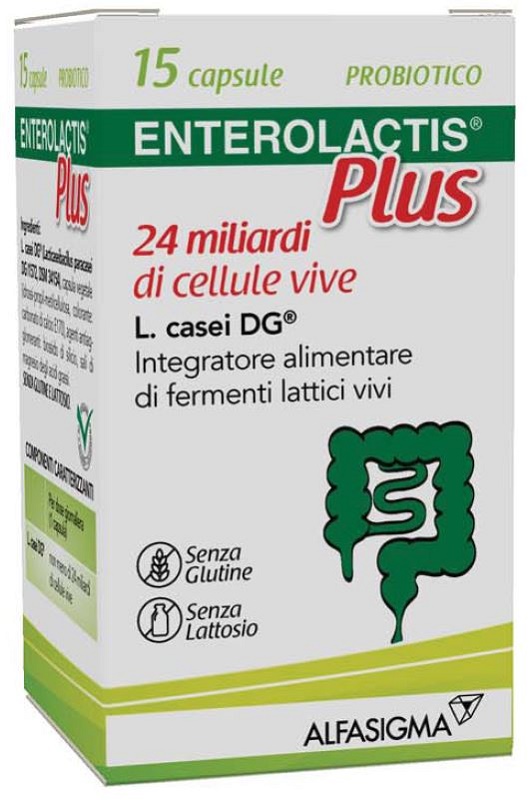 ENTEROLACTIS PLUS 15 CAPSULE - doctorpill.it