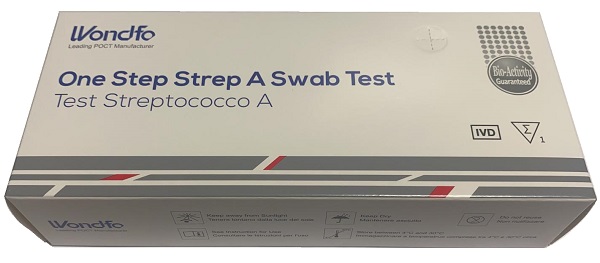 TEST AUTODIAGNOSTICO ONE STEP STREP A RILEVAZIONE QUALITATIVA ANTIGENI STREPTOCOCCO A IN TAMPONE FARINGEO 1 PEZZO - doctorpill.it