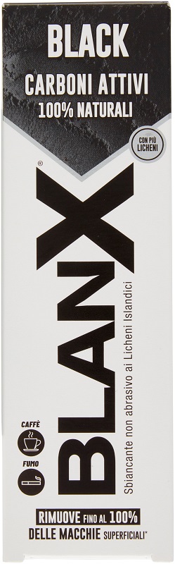 BLANX BLACK CARBONE DENTIFRICIO 75 ML - doctorpill.it