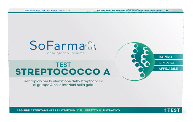 TEST RAPIDO STREPTOCOCCO A SOFARMAPIU' - doctorpill.it