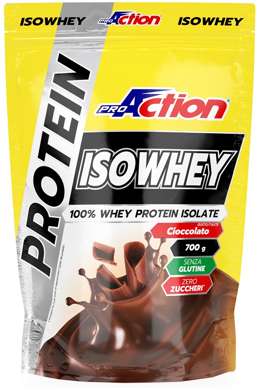 PROACTION ISOWHEY CIOCCOLATO 700 G - doctorpill.it