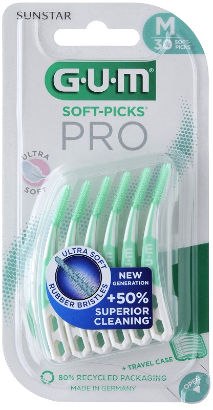 GUM SOFT PICK PRO MEDIUM 30 PEZZI - doctorpill.it