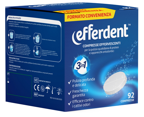 EFFERDENT 92 COMPRESSE EFFERVESCENTI - doctorpill.it
