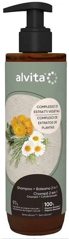 ALVITA SHAMPOO + BALSAMO 2 IN 1 400 ML - doctorpill.it