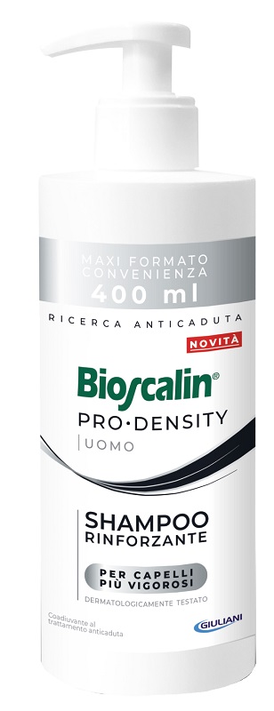 BIOSCALIN PRO DENSITY UOMO SHAMPOO RINFORZANTE 400 ML - doctorpill.it