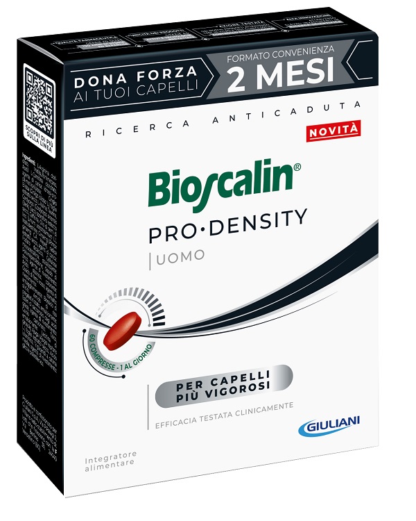 BIOSCALIN PRO DENSITY UOMO 60 COMPRESSE - doctorpill.it