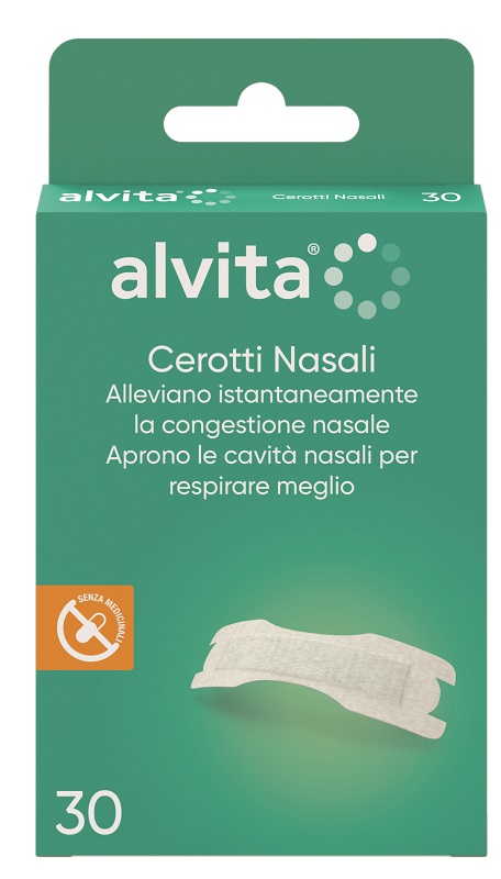 CEROTTO NASALE ALVITA 30 PEZZI - doctorpill.it