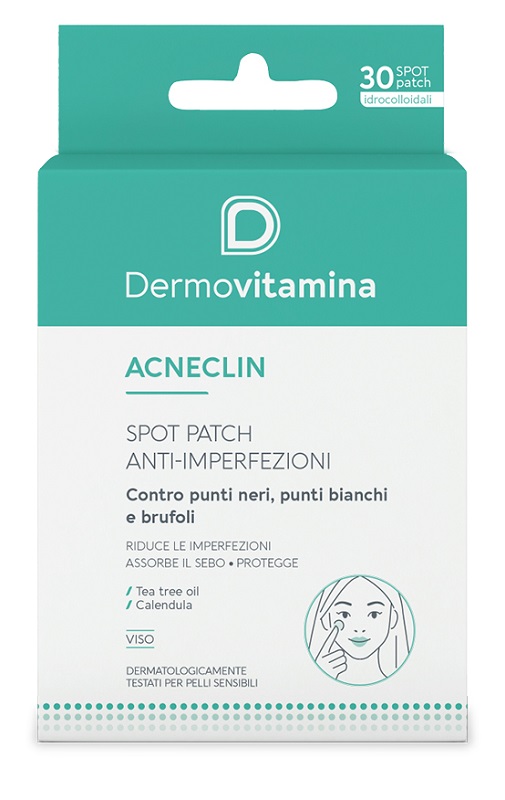 DERMOVITAMINA ACNECLIN PATCH ANTIMPERFEZIONI 30 PEZZI - doctorpill.it