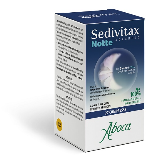 SEDIVITAX NOTTE ADVANCED 27 COMPRESSE - doctorpill.it